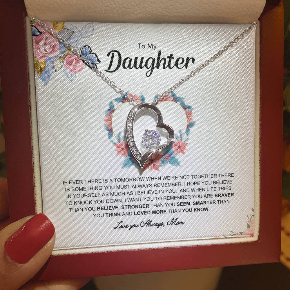 To My Daughter | Forever Love Necklace | Best gift for daughter | Best gift for daughters birthday | Best gift for daughters graduation | Best gift from Mom 👩👧❤️