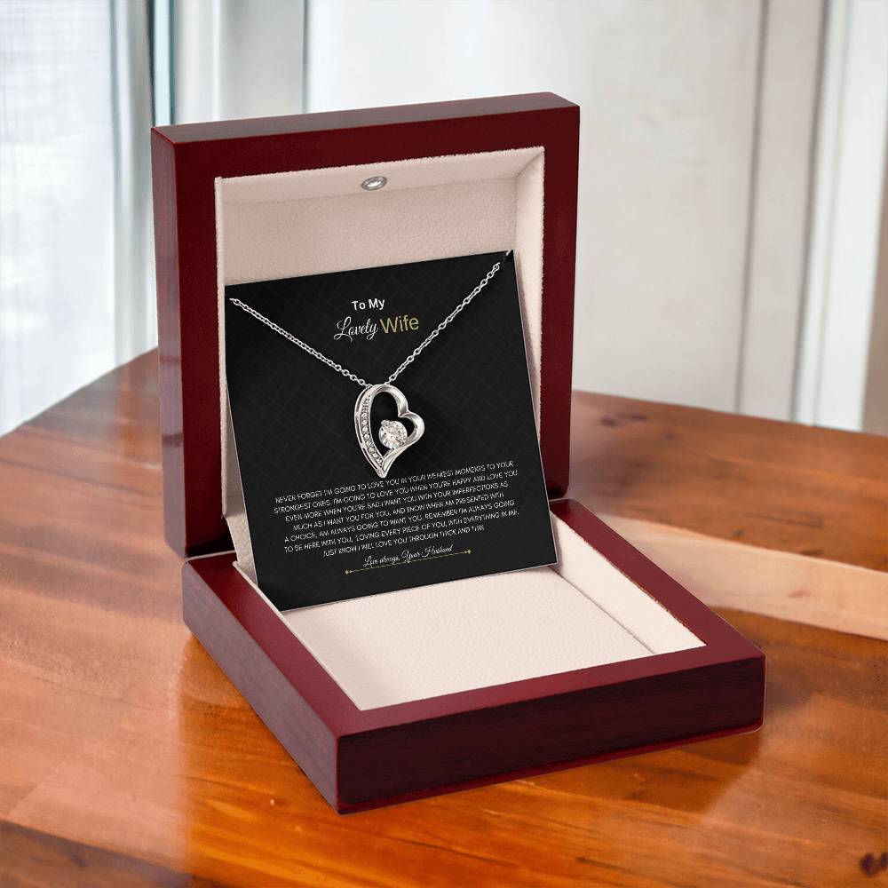 Lovely Wife Forever love Necklace |Forever love Necklace