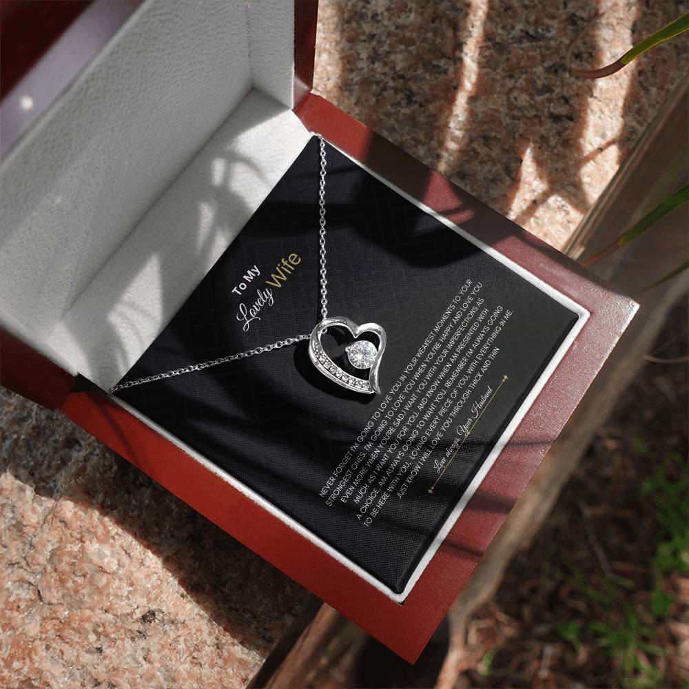 Lovely Wife Forever love Necklace |Forever love Necklace