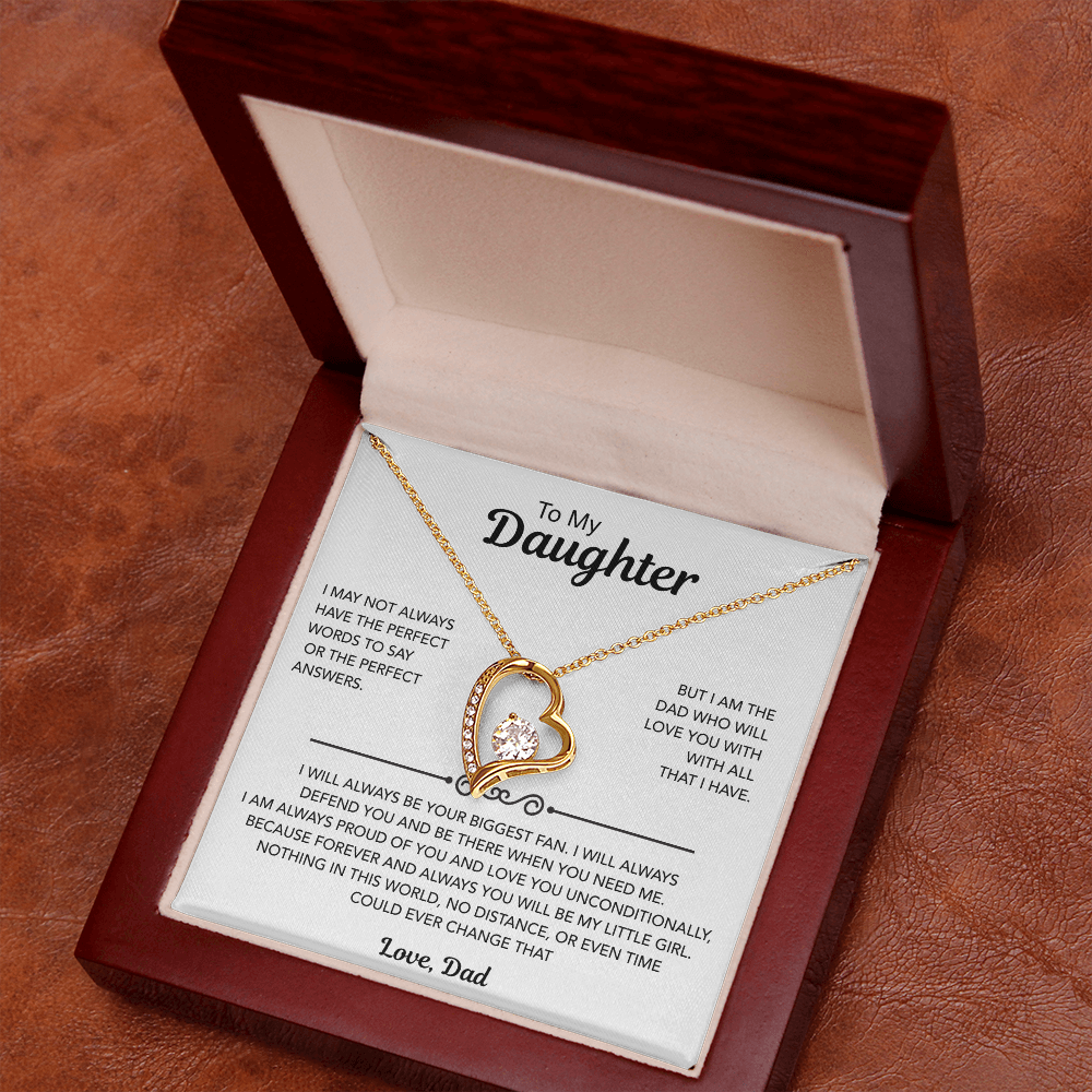 To My Daughter Necklace | Best gift for daughter | Best Jewelry gift for daughter | Jewelry gift from Dad