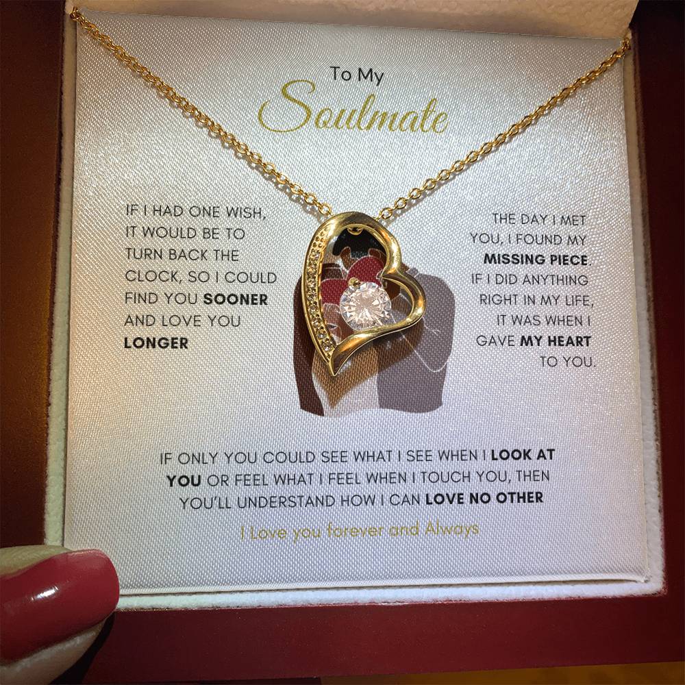 Forever Mine Necklace | Best Gift for Soulmate | Best gift for Wife | Best Gift for a Special one | Best Jewelry gift for Spouse | Best Jewelry gift for Wife