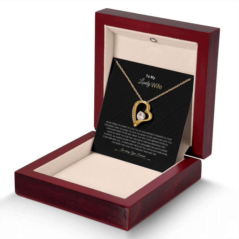 Lovely Wife Forever love Necklace |Forever love Necklace