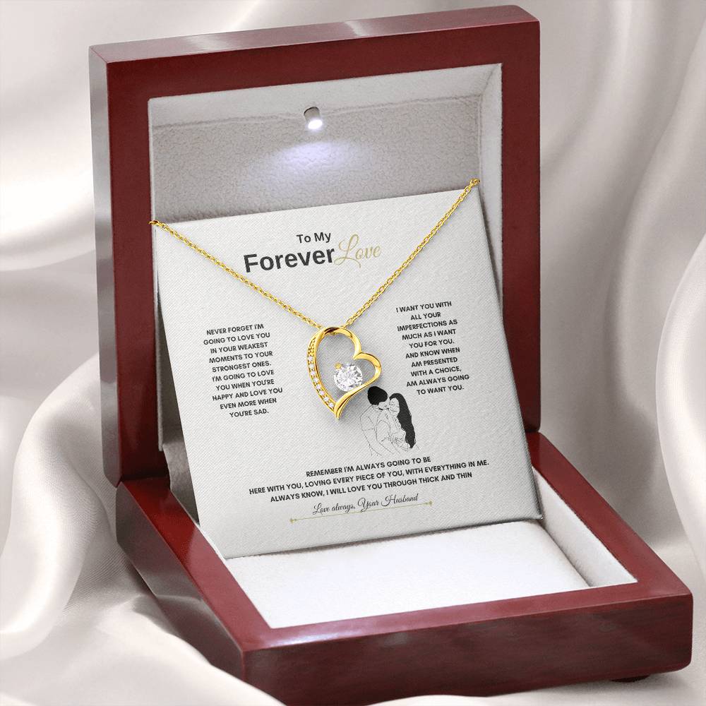 My Forever Love Necklace | Best Gift for Wife | Best Gift from Husband | Best Gift for Anniversary | Best gift for spouse | Best Gift for Soulmate | Best gift for Couples