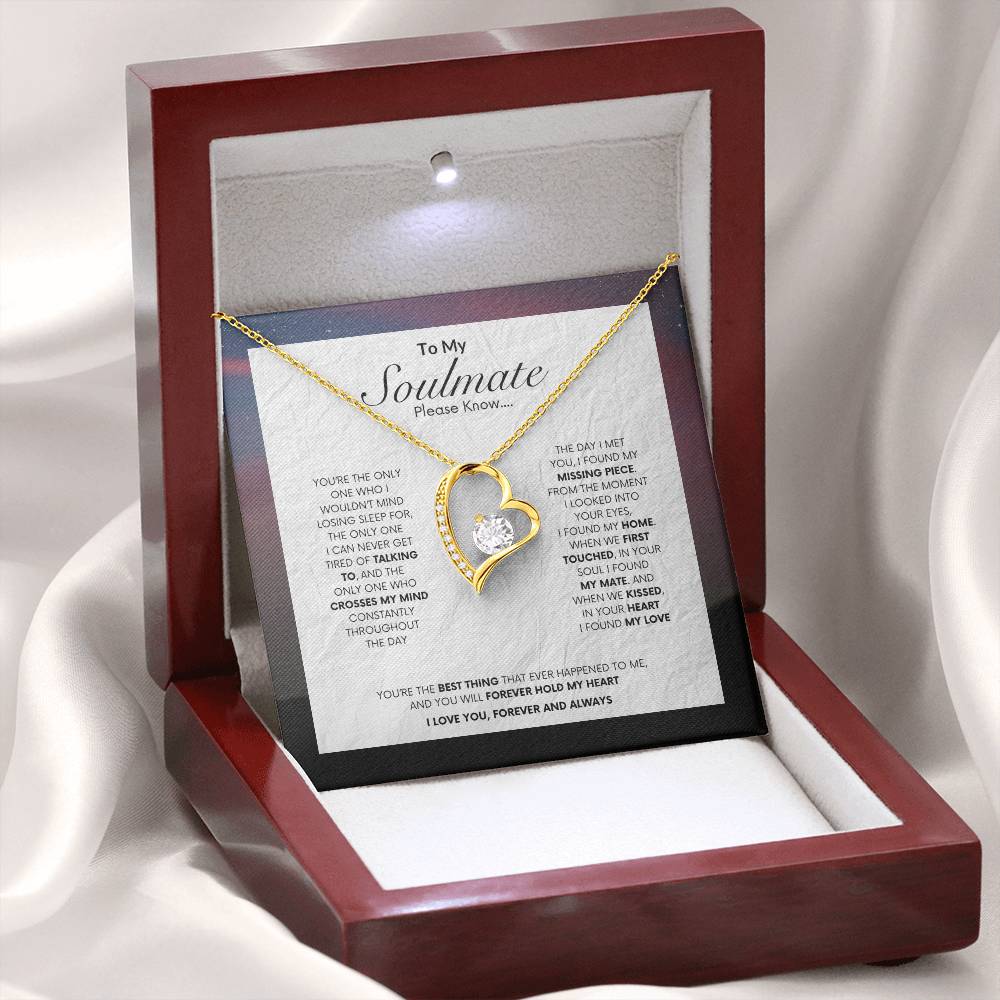 Eternally Devoted Necklace | Best Gift for Soulmate | Best Gift for Wife | Best Gift for Husband