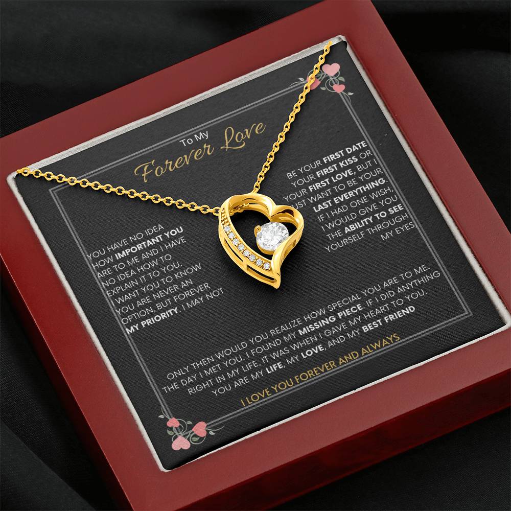 To My Forever Love | Forever Love Necklace | Best Gift for Soulmate | Best Gift for Spouse | Best Gift for Marriage Anniversary | Best Gift for Lovers 👩❤️👨🥰