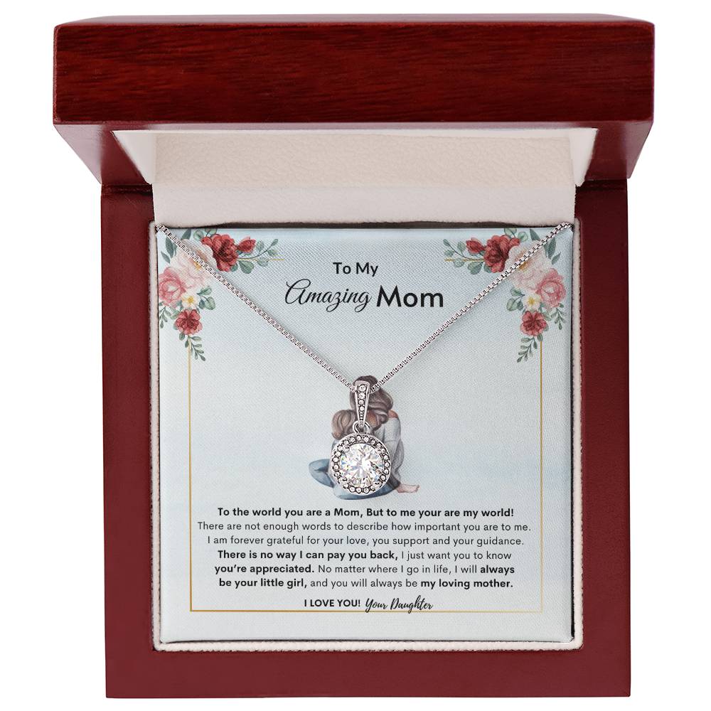 Moms Enduring Love Necklace | Best Gift for Mom | Best Gift from Daughter | Best Gift for Mothers day | Best Jewelry Gift for Mom | Best Jewelry gift for mothers day
