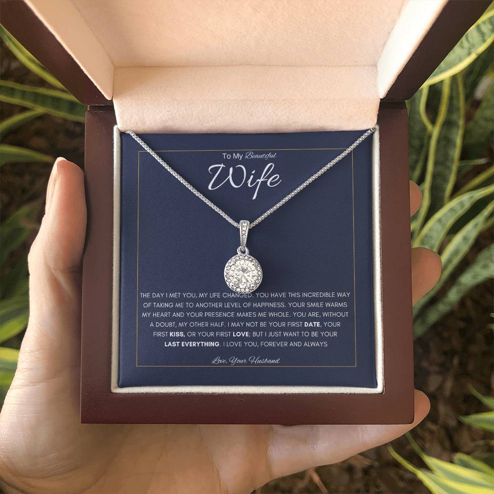 To my Beautiful Wife | Eternal Hope Necklace | Best Gift for Wife | Best Gift for Spouse | Best Gift for Marriage Anniversary | Best Gift for Lovers 👩❤️👨