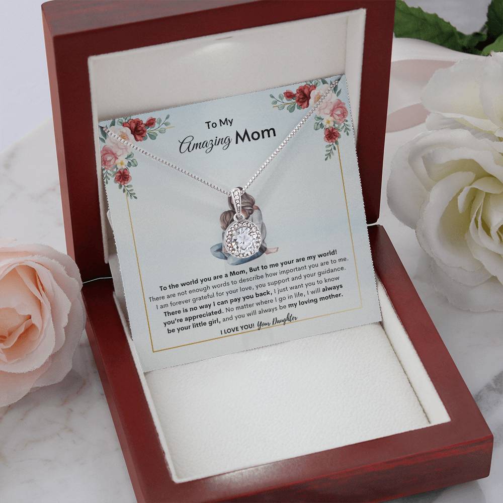 Moms Enduring Love Necklace | Best Gift for Mom | Best Gift from Daughter | Best Gift for Mothers day | Best Jewelry Gift for Mom | Best Jewelry gift for mothers day