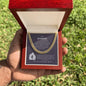 My Place of Solace Cuban Chain | Best Gift for Husband | Best Gift from Wife | Best Jewelry Gift for Husband | Best Jewelry gift from Wife