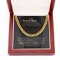 Amazing Son Cuban Link | Cuban Link Chain | Chain Gift for Son