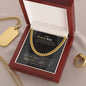 Amazing Son Cuban Link | Cuban Link Chain | Chain Gift for Son