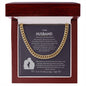 My Place of Solace Cuban Chain | Best Gift for Husband | Best Gift from Wife | Best Jewelry Gift for Husband | Best Jewelry gift from Wife