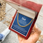 To My Dad | Cuban Link Chain | Best fathers day Gift | Best gift for Dad