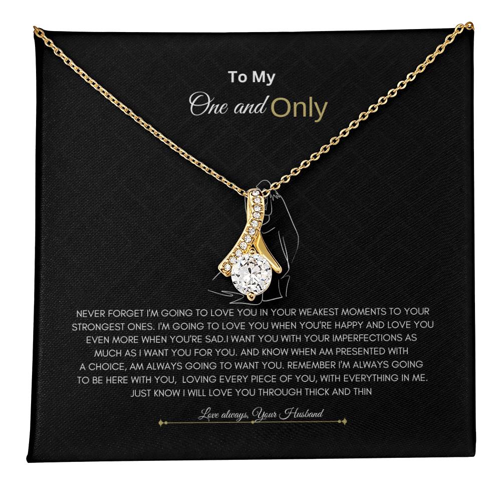 Only Love Necklace | Best Gift for Soulmate | Best Gift for Wife | Alluring Beauty Necklace