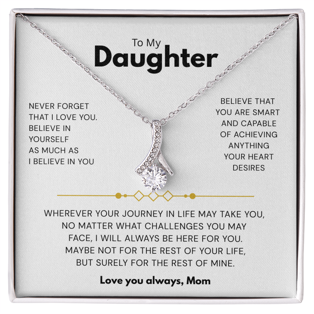 To my daughter | Alluring beauty Necklace | Best gift for daughter | Best gift from Mom | Best Jewelry gift for daughter