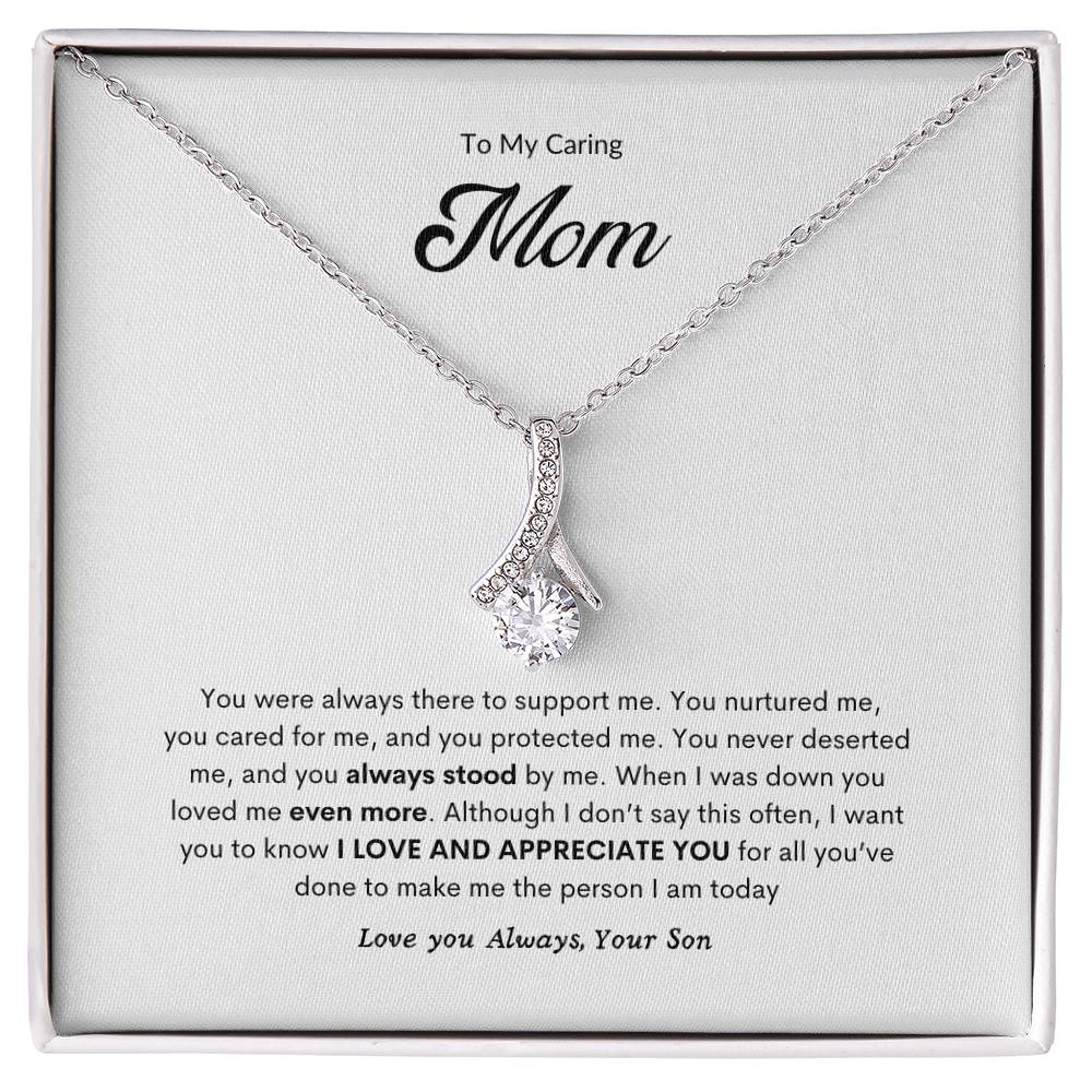 Grateful Heart Necklace | Best Necklace for Mom | Best Gift for Mothers day | Best Gift from Son | Best Jewelry gift for Mom | Best Heart felt gift for mom