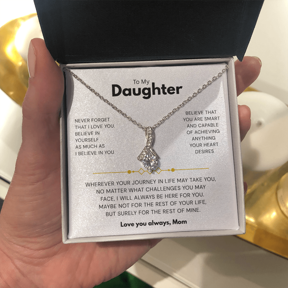 To my daughter | Alluring beauty Necklace | Best gift for daughter | Best gift from Mom | Best Jewelry gift for daughter