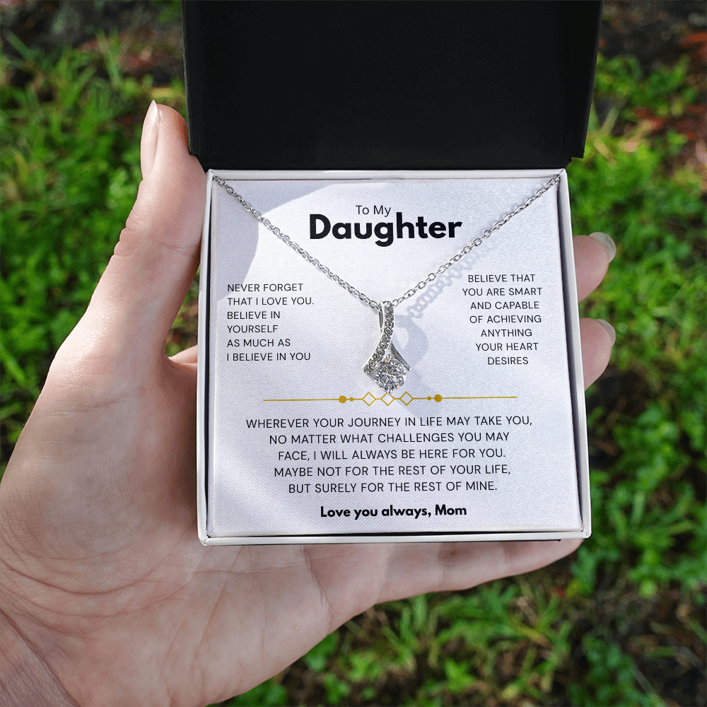 To my daughter | Alluring beauty Necklace | Best gift for daughter | Best gift from Mom | Best Jewelry gift for daughter