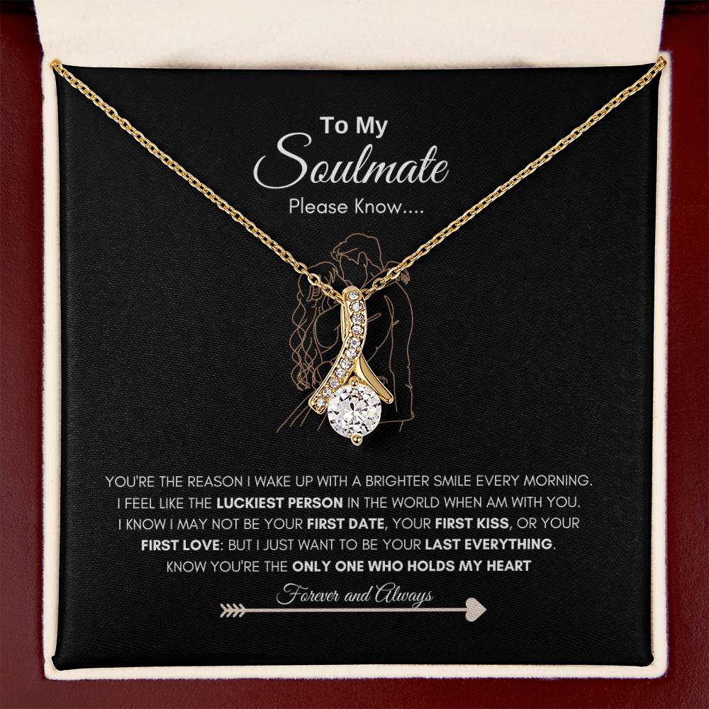 Luckiest one Necklace | Best gift for Soulmate | Best Necklace gift for Wife | Alluring Beauty Necklace