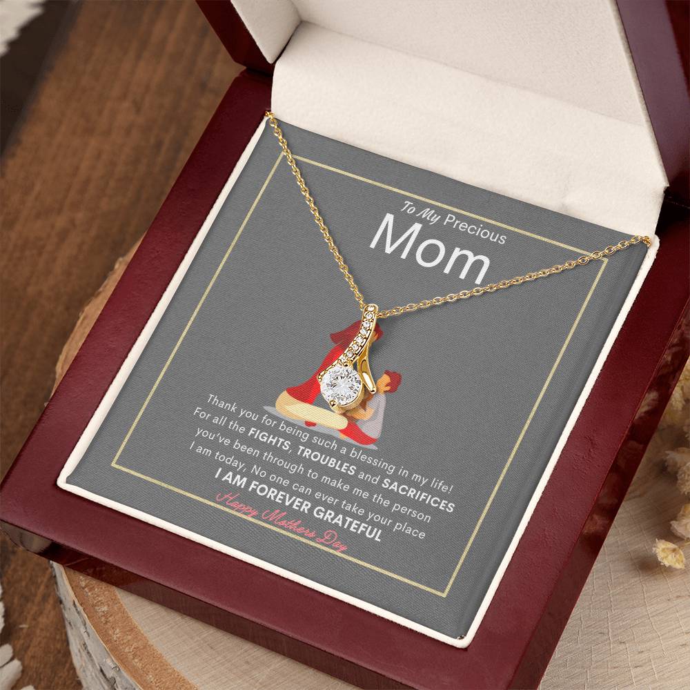 Precious Mom Necklace | Best Gift for Mom | Best Gift for Mothers day | Best Gift from Son | Best Jewelry Gift for Mothers day