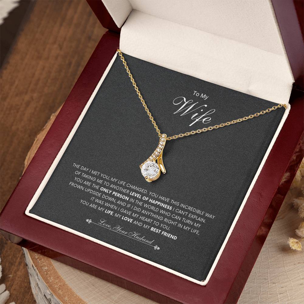 To My Wife | Alluring Beauty Necklace | Best Gift for Wife | Best Gift for Spouse | Best Gift for Marriage Anniversary | Best Gift for Lovers 👩❤️👨