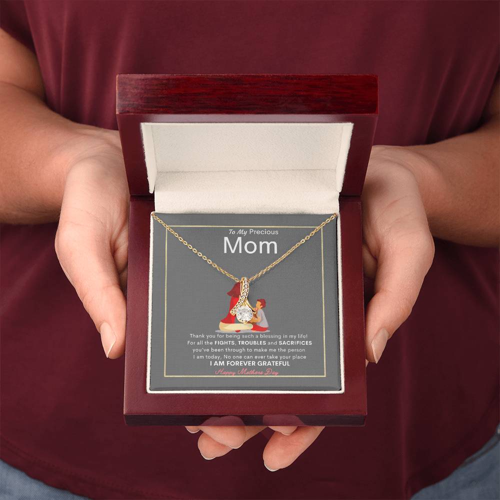 Precious Mom Necklace | Best Gift for Mom | Best Gift for Mothers day | Best Gift from Son | Best Jewelry Gift for Mothers day