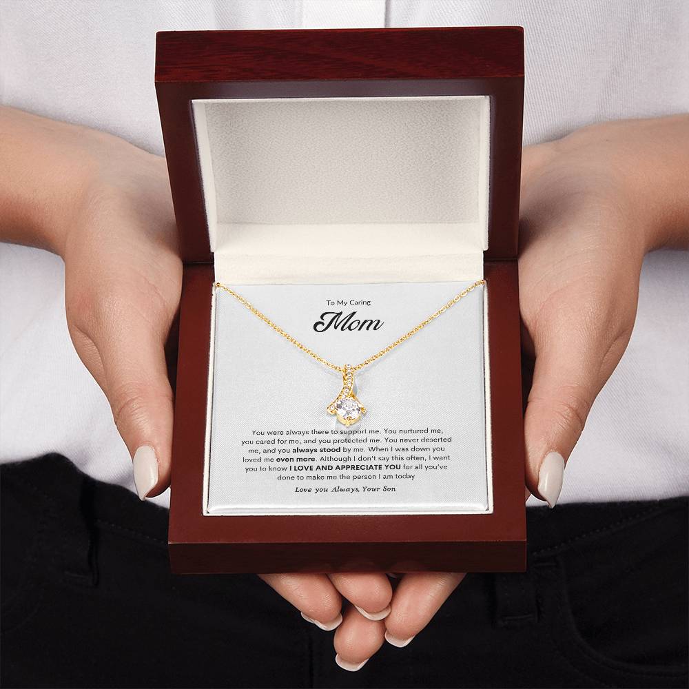Grateful Heart Necklace | Best Necklace for Mom | Best Gift for Mothers day | Best Gift from Son | Best Jewelry gift for Mom | Best Heart felt gift for mom