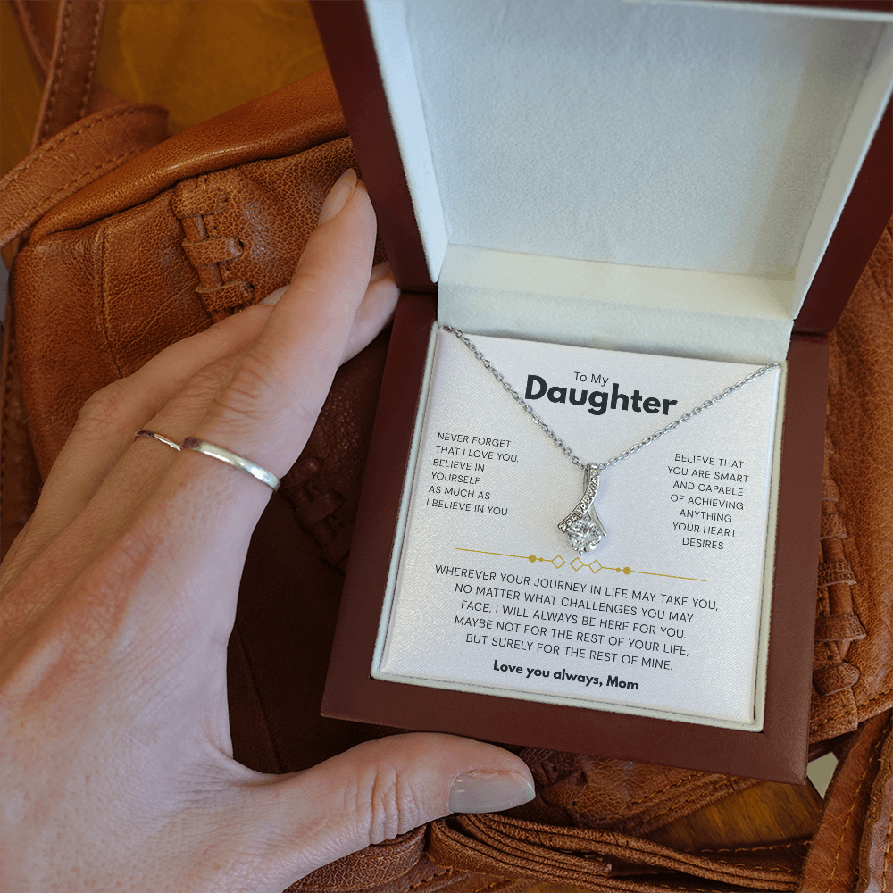 To my daughter | Alluring beauty Necklace | Best gift for daughter | Best gift from Mom | Best Jewelry gift for daughter