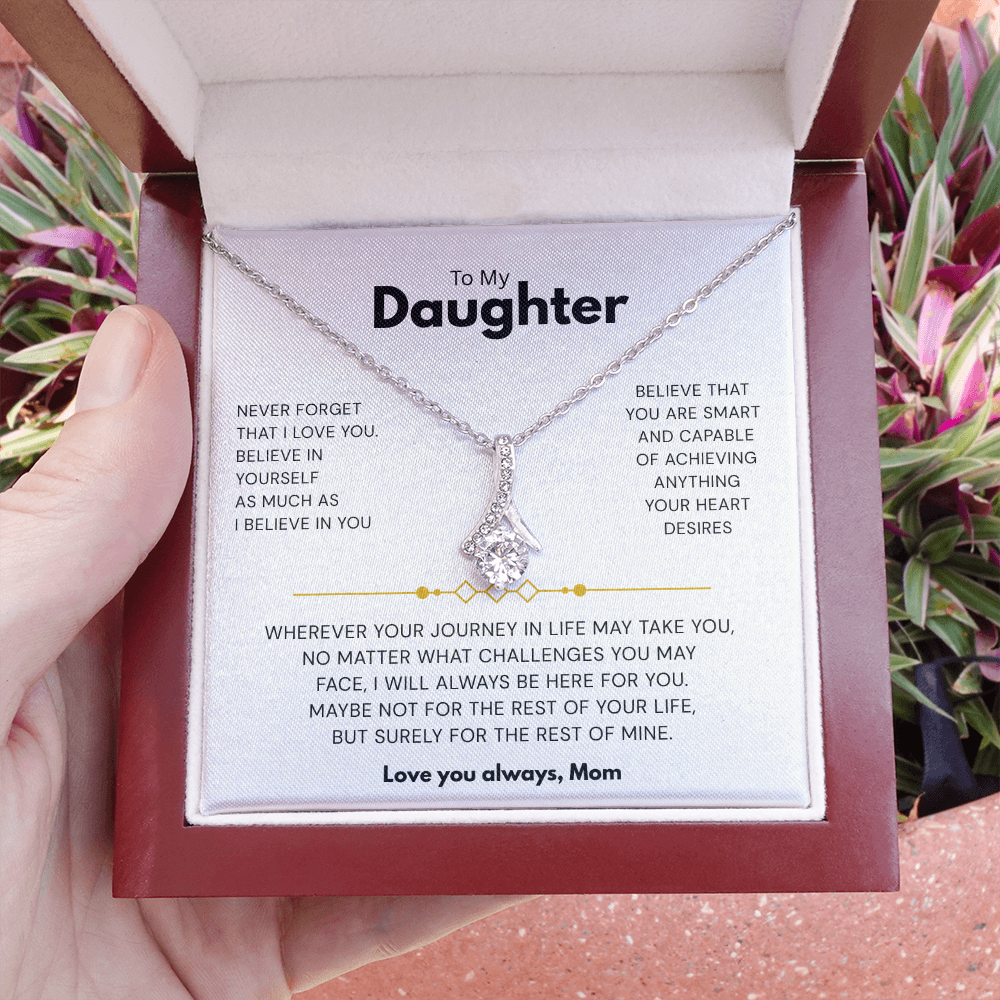 To my daughter | Alluring beauty Necklace | Best gift for daughter | Best gift from Mom | Best Jewelry gift for daughter