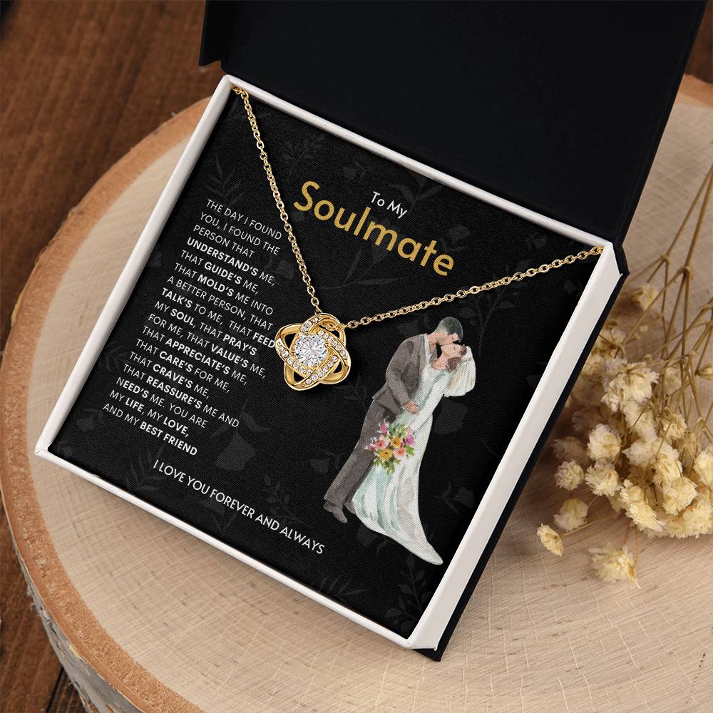 To My Soulmate | Love knot Necklace | Best Gift for Soulmate | Best Gift for Spouse | Best Gift for Marriage Anniversary | Best Gift for Lovers 👩❤️👨🥰