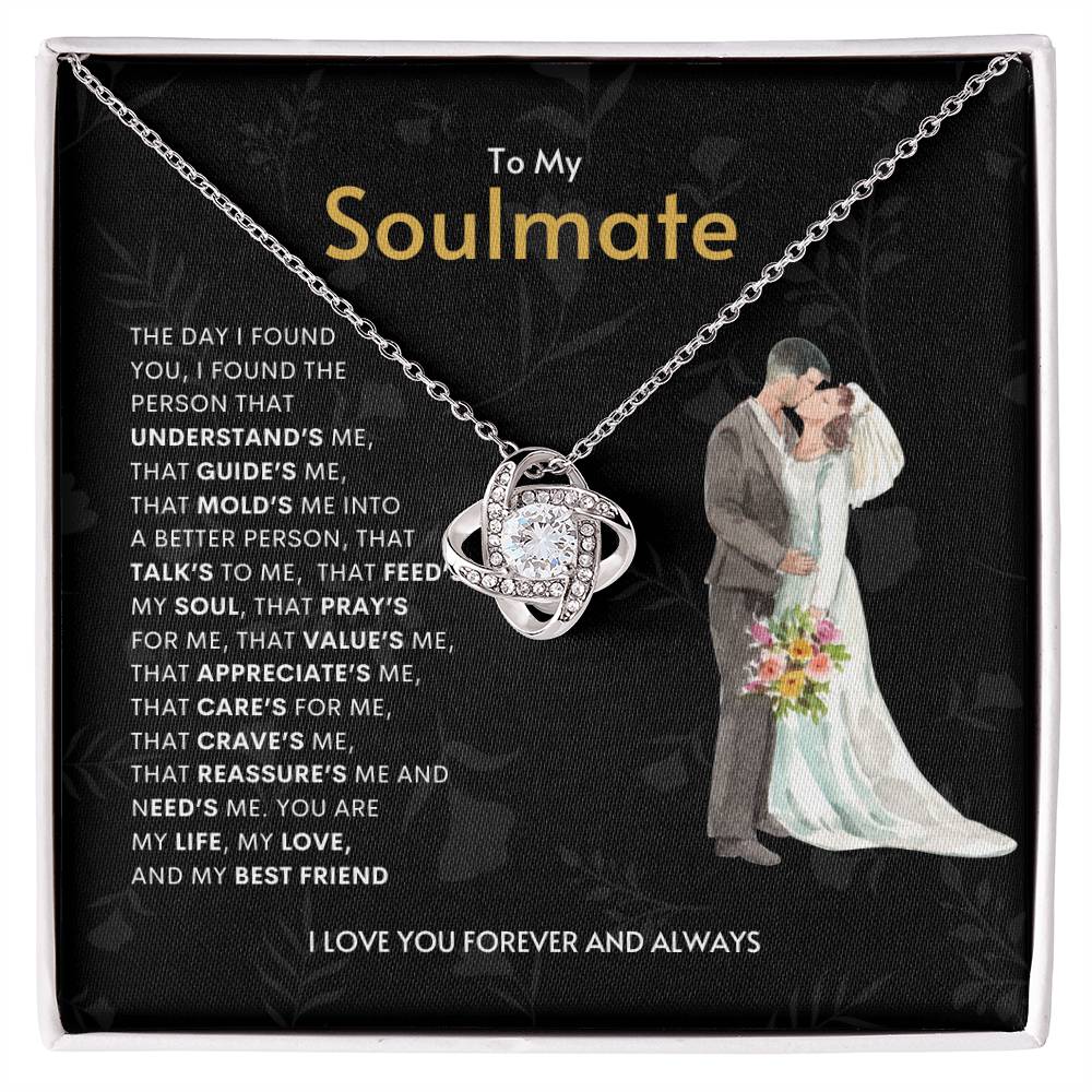 To My Soulmate | Love knot Necklace | Best Gift for Soulmate | Best Gift for Spouse | Best Gift for Marriage Anniversary | Best Gift for Lovers 👩❤️👨🥰