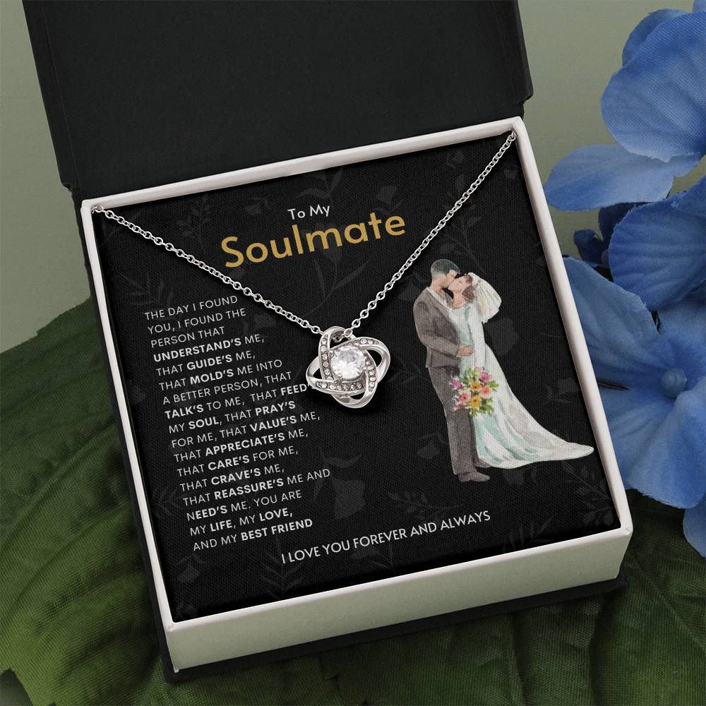 To My Soulmate | Love knot Necklace | Best Gift for Soulmate | Best Gift for Spouse | Best Gift for Marriage Anniversary | Best Gift for Lovers 👩❤️👨🥰