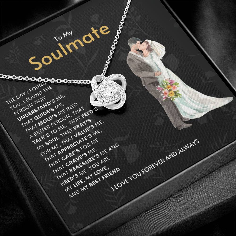 To My Soulmate | Love knot Necklace | Best Gift for Soulmate | Best Gift for Spouse | Best Gift for Marriage Anniversary | Best Gift for Lovers 👩❤️👨🥰