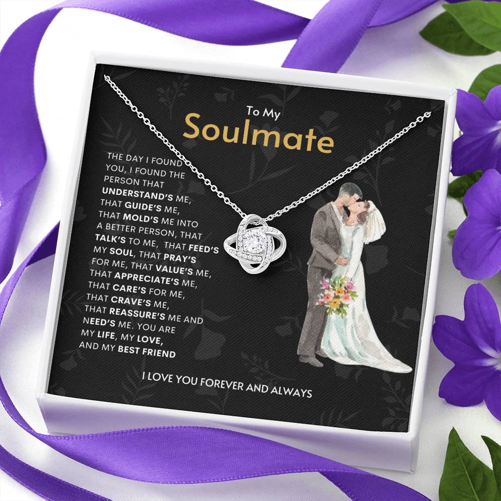 To My Soulmate | Love knot Necklace | Best Gift for Soulmate | Best Gift for Spouse | Best Gift for Marriage Anniversary | Best Gift for Lovers 👩❤️👨🥰