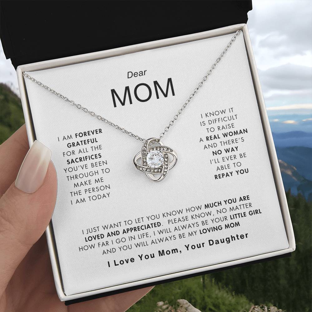 A Daughters Love Necklace | Best Gift for Mom | Best Gift from Daughter | Best Gift for Mothers day | Best Jewelry Gift for Mom | 😍