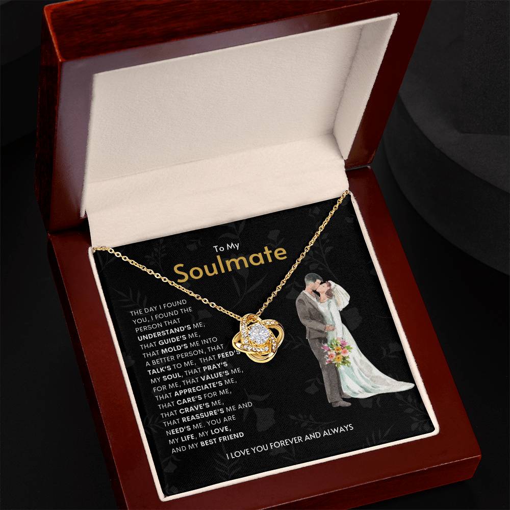 To My Soulmate | Love knot Necklace | Best Gift for Soulmate | Best Gift for Spouse | Best Gift for Marriage Anniversary | Best Gift for Lovers 👩❤️👨🥰