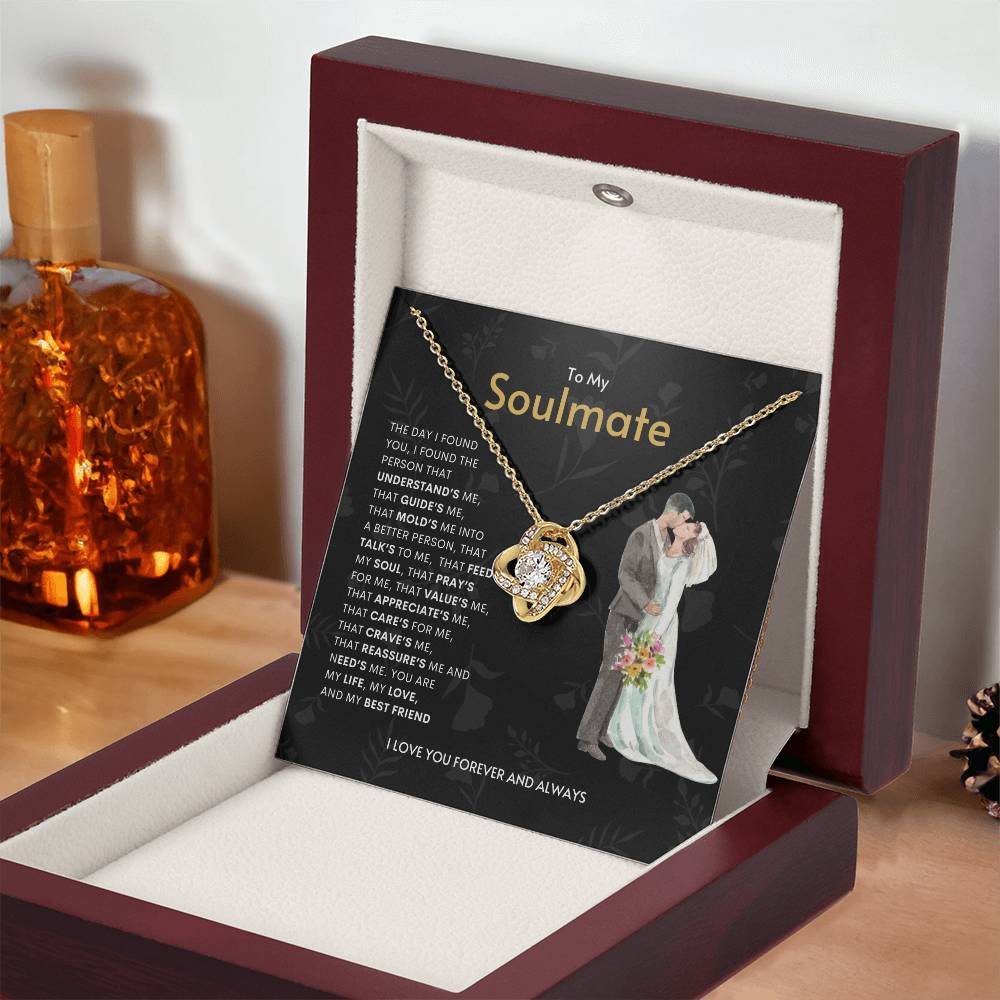 To My Soulmate | Love knot Necklace | Best Gift for Soulmate | Best Gift for Spouse | Best Gift for Marriage Anniversary | Best Gift for Lovers 👩❤️👨🥰