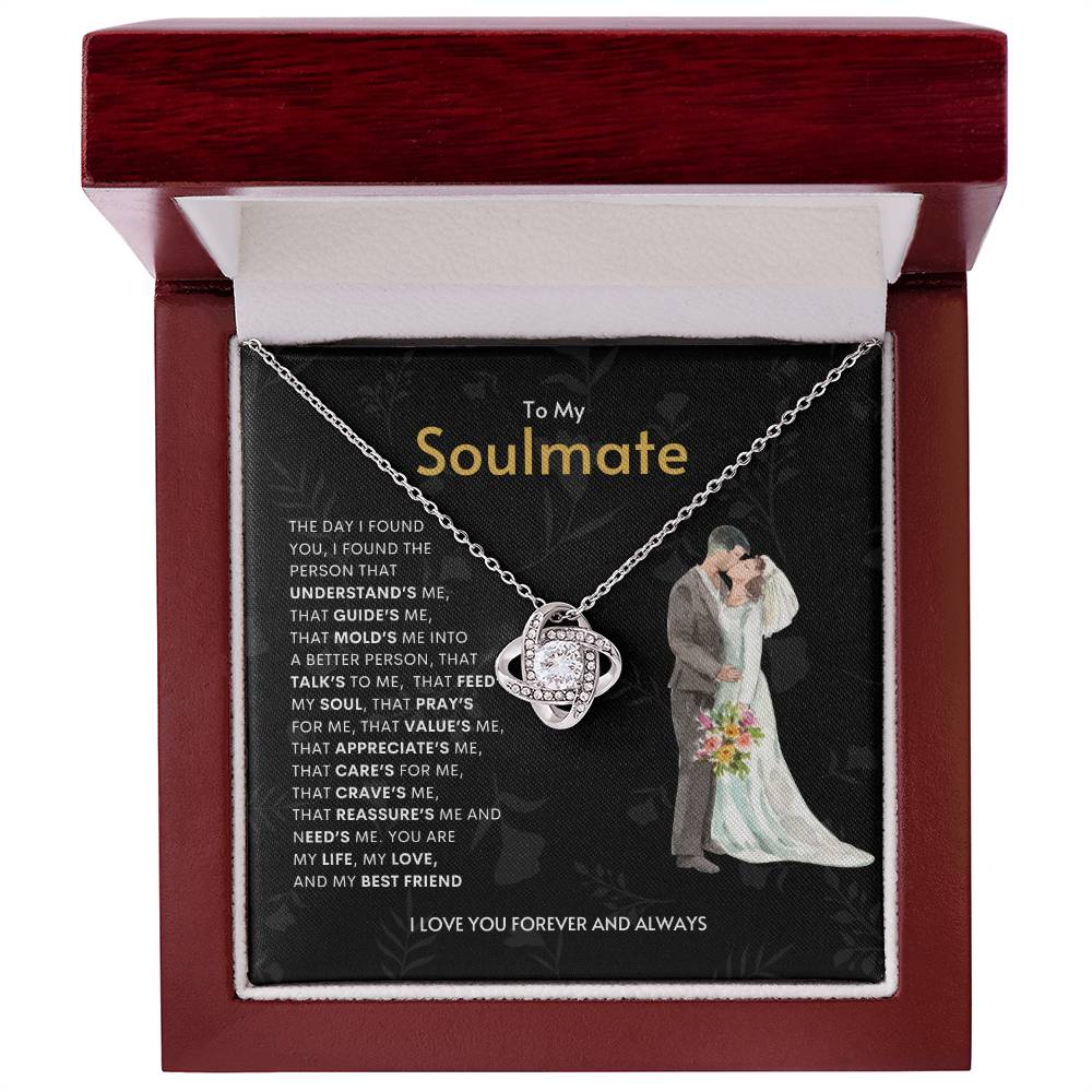 To My Soulmate | Love knot Necklace | Best Gift for Soulmate | Best Gift for Spouse | Best Gift for Marriage Anniversary | Best Gift for Lovers 👩❤️👨🥰