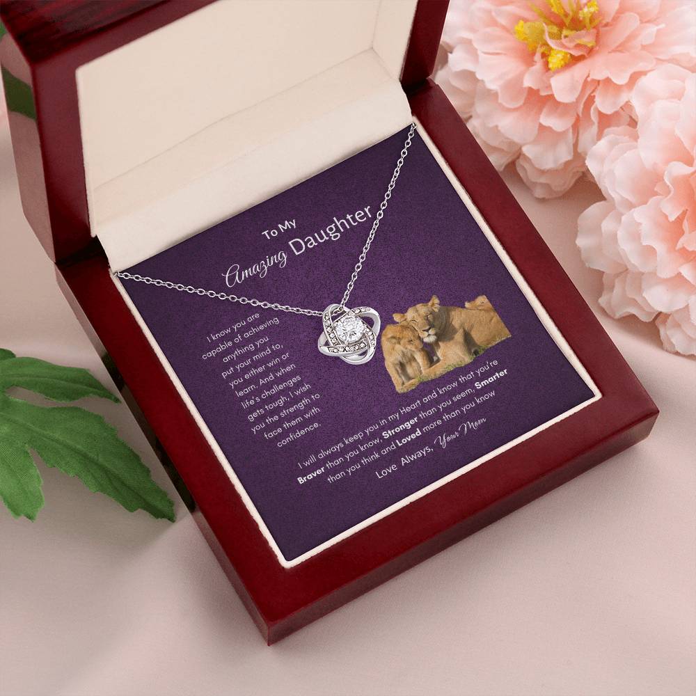 Amazing Daughter Necklace | Best gift for Daughter | Best gift from Mother | Jewelry Gift for Daughter | Jewelry Gift from Mom