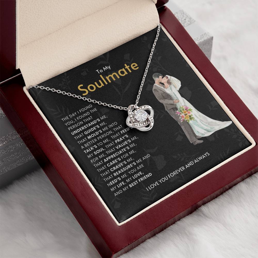 To My Soulmate | Love knot Necklace | Best Gift for Soulmate | Best Gift for Spouse | Best Gift for Marriage Anniversary | Best Gift for Lovers 👩❤️👨🥰