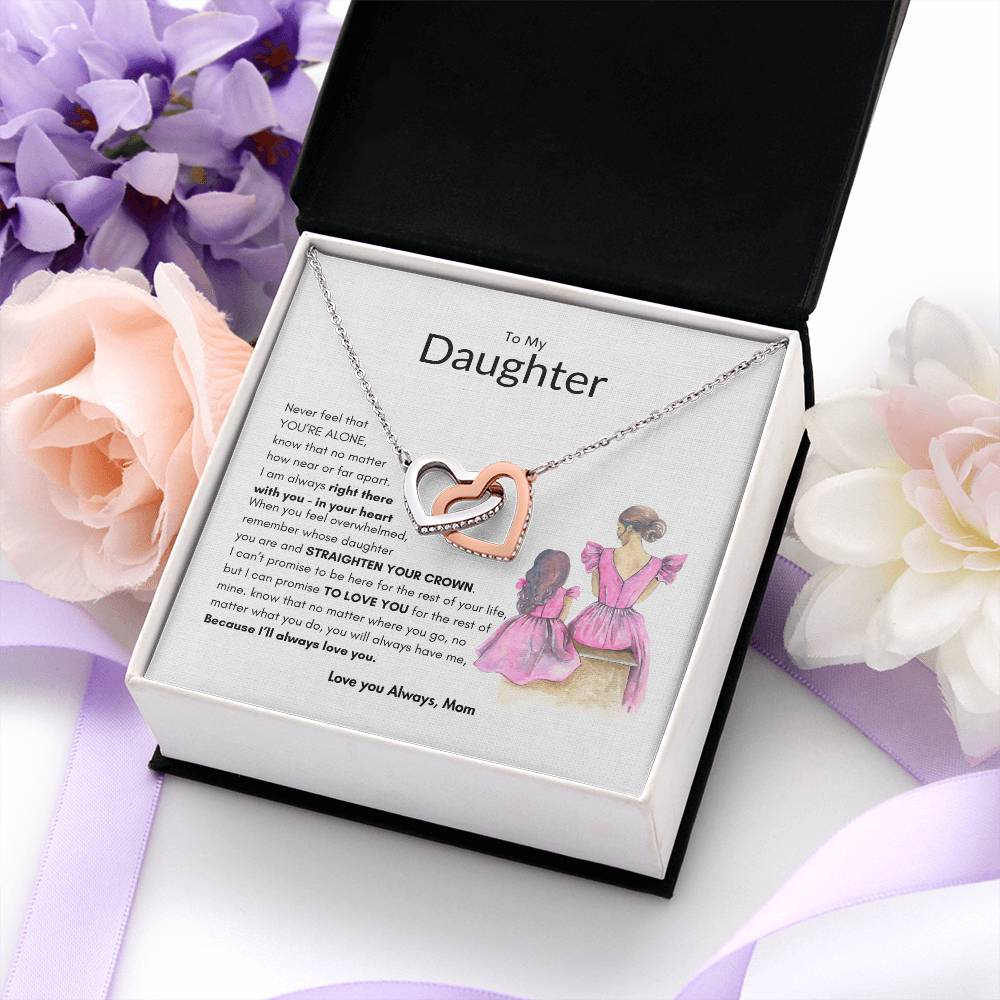 Moms Promise Necklace | Best Gift for Daughter | Best gift for daughters birthday | Best Gift for daughter graduation | Best gift from Mom | Best Jewelry gift for daughter