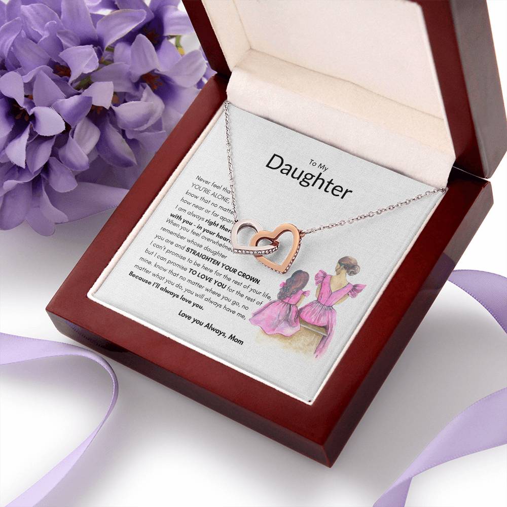 Moms Promise Necklace | Best Gift for Daughter | Best gift for daughters birthday | Best Gift for daughter graduation | Best gift from Mom | Best Jewelry gift for daughter