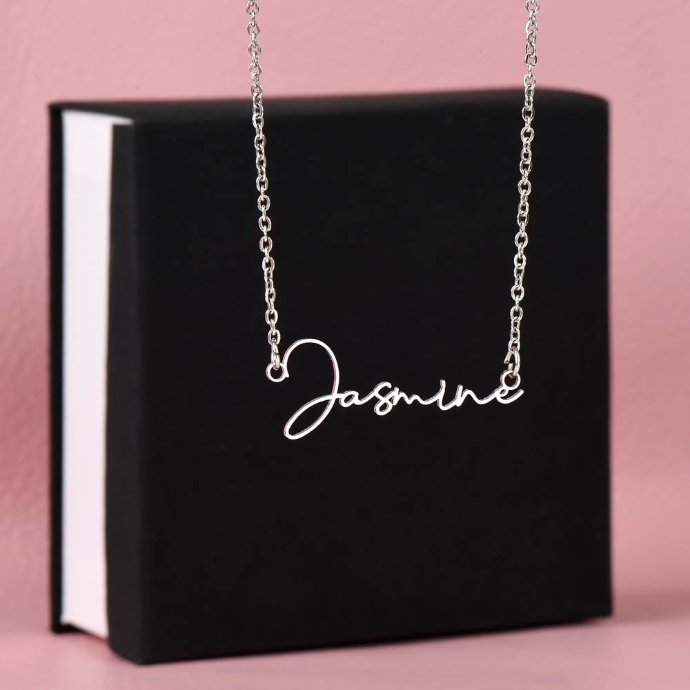 To My Daughter Necklace | Best personalized gift for daughter | Personalized name necklace | Best Gift for Daughter | Best gift from Mom