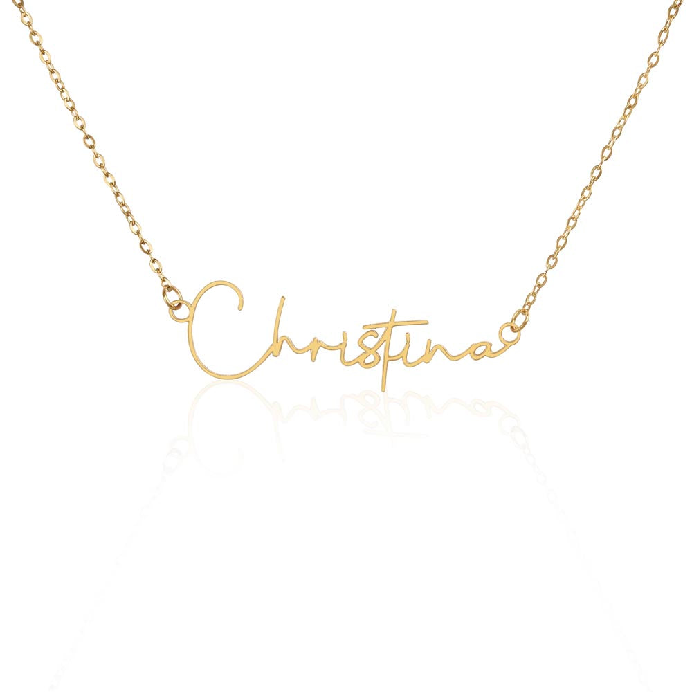 To My Daughter Necklace | Best personalized gift for daughter | Personalized name necklace | Best Gift for Daughter | Best gift from Mom