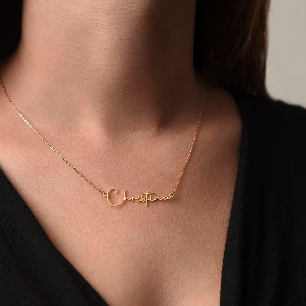 To My Daughter Necklace | Best personalized gift for daughter | Personalized name necklace | Best Gift for Daughter | Best gift from Mom