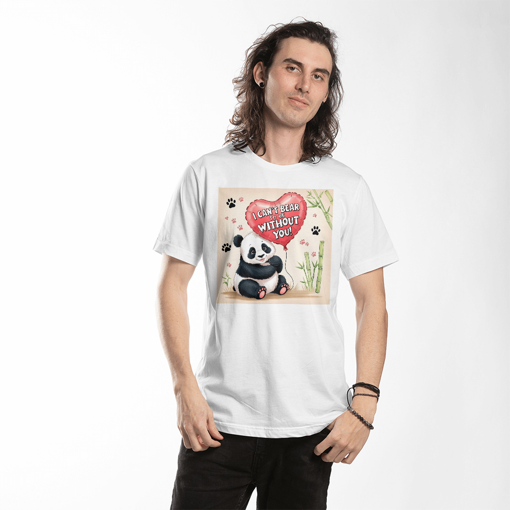Valentine Panda T-Shirt
