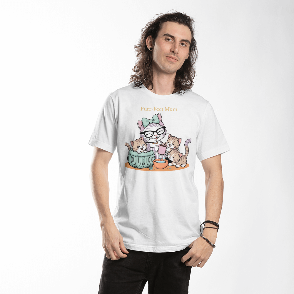 Purr-Fect Mom | Gift for Mom | Mothers Day Gift | Perfect for Gift for Pet Lovers