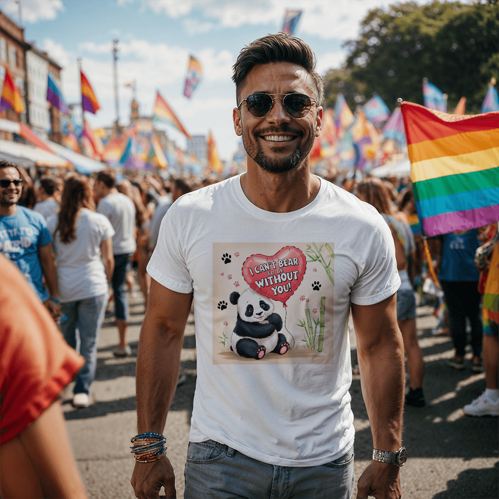 Valentine Panda T-Shirt