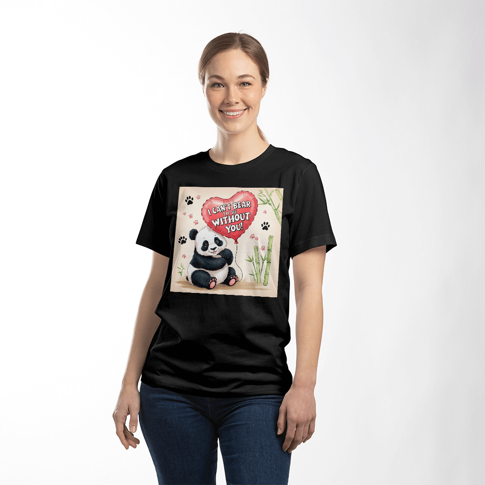 Valentine Panda T-Shirt