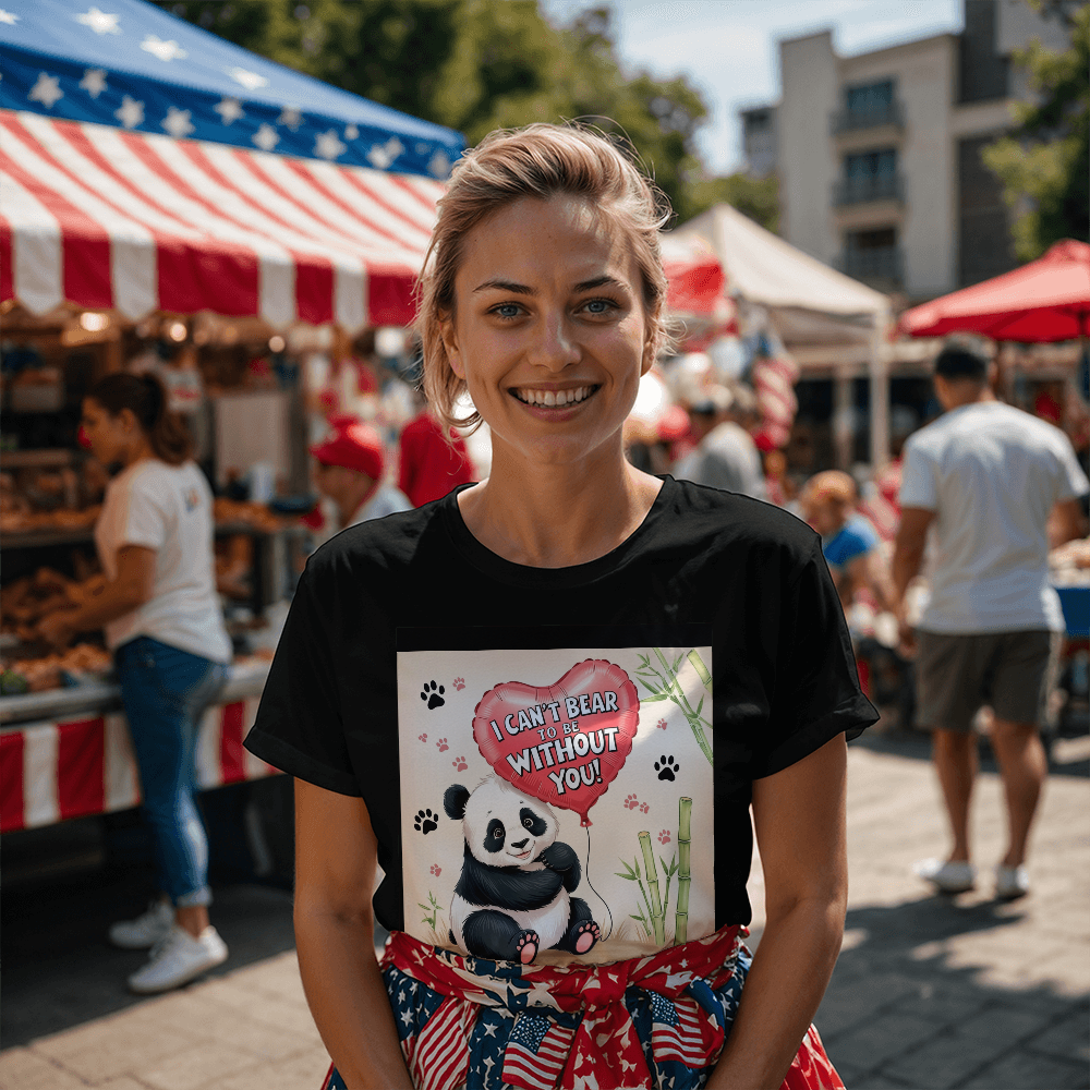 Valentine Panda T-Shirt